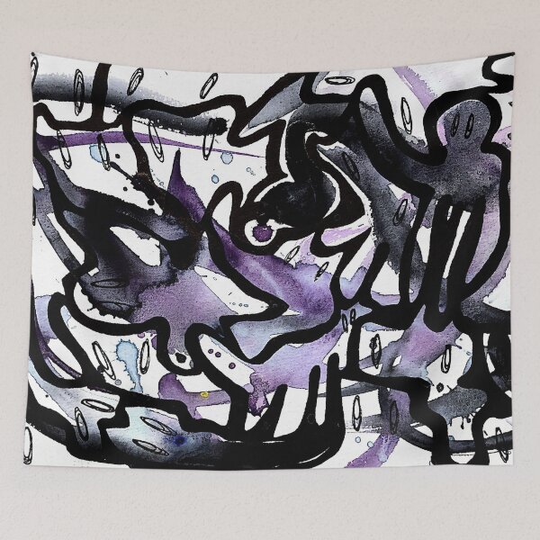 Item preview, Little Weirdos- Dark and Violet designed and sold by Indrid H.