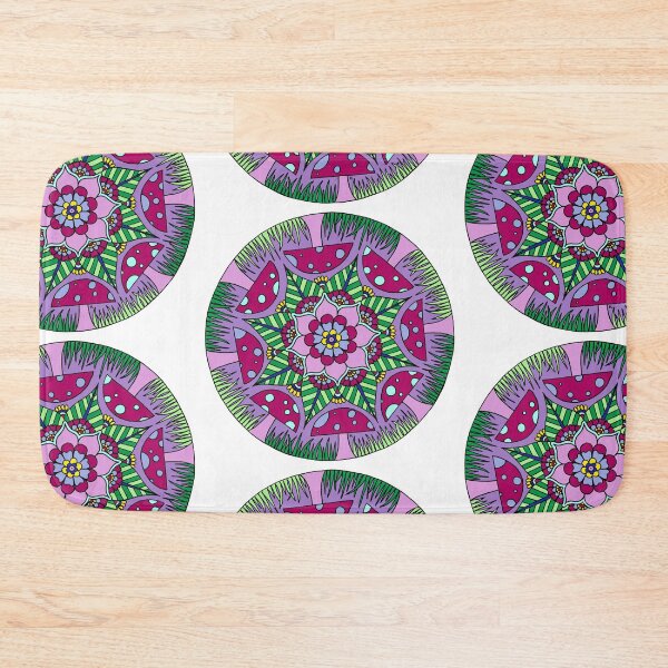 Item preview, Mushroom Mandala || Forest || Nature  designed and sold by Hilary Leslie.