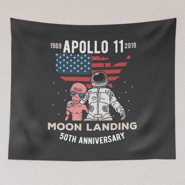 Item preview, Apollo 11 50th Anniversary Moon Landing designed and sold by 33ink.