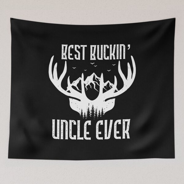 Item preview, Best Buckin' Uncle Ever Deer Hunting Bucking Funny design designed and sold by NoveltyMerch.
