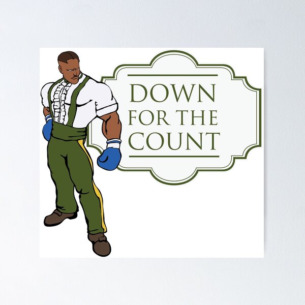 Item preview, Dudley Down For The Count designed and sold by CreativeFlame.