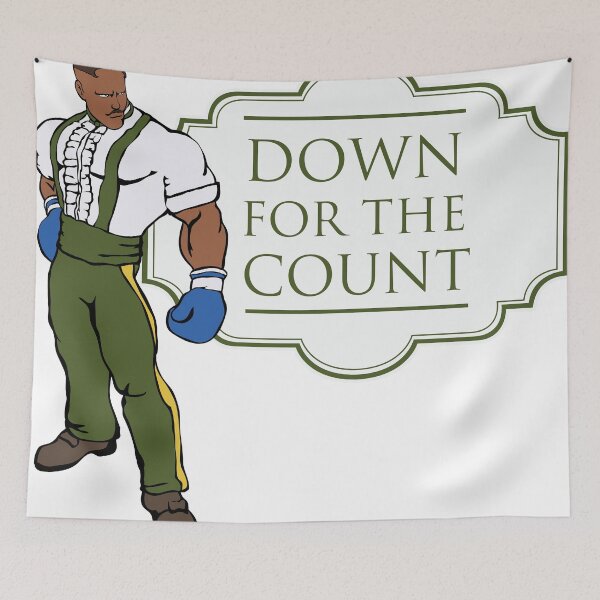Item preview, Dudley Down For The Count designed and sold by CreativeFlame.