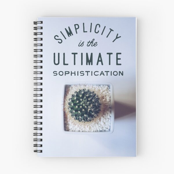 Item preview, simplicity is the ultimate sophistication designed and sold by Kerry Pritchard.