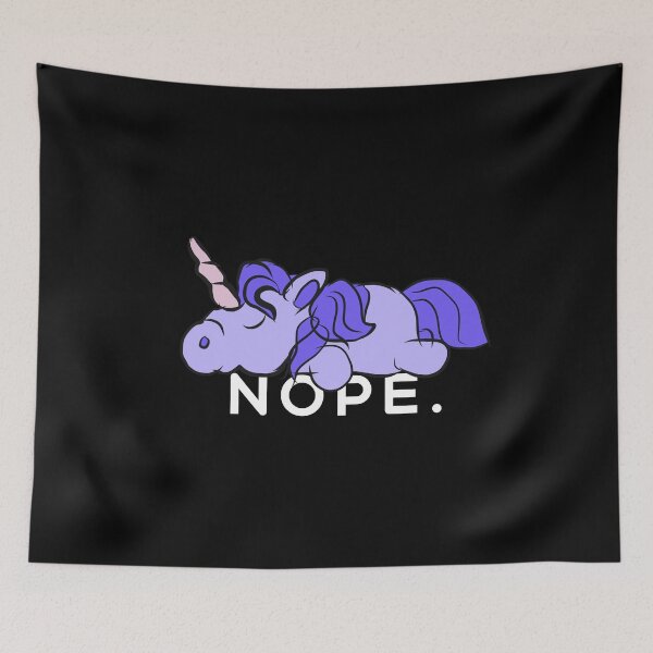 Item preview, Nope Unicorn TT-Shirt Funny Cute Animal Lover Gift designed and sold by NoveltyMerch.