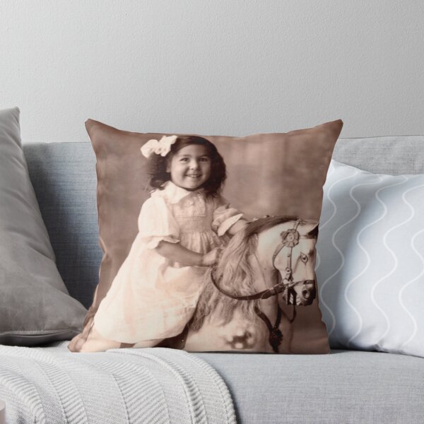 Item preview, Girl on a rocking horse  designed and sold by ginnymac.