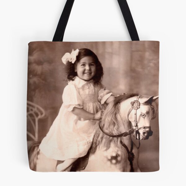 Item preview, Girl on a rocking horse  designed and sold by ginnymac.