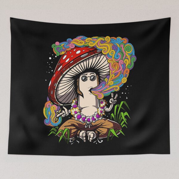 Item preview, Mushroom Hippie Stoner designed and sold by underheaven.
