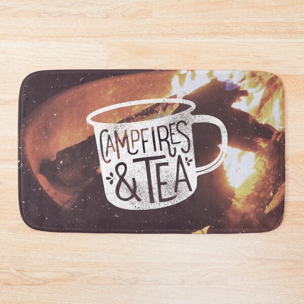 Item preview, CAMPFIRES and TEA designed and sold by cabinsupplyco.