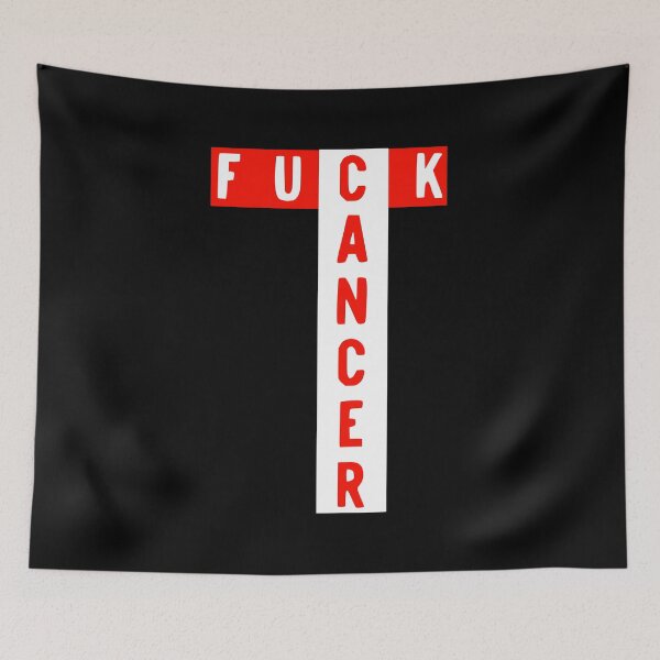 Item preview, Fck Cancer Research Awareness Vulgar Profanity graphic designed and sold by NoveltyMerch.