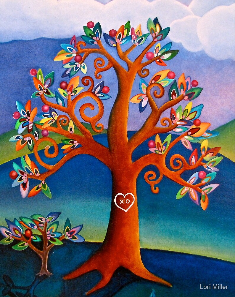 Дерево миллера. Деревья в стиле примитивизм. Постер дерево жизни. Дерево рисунок цветной. Картина дерево богатства.
