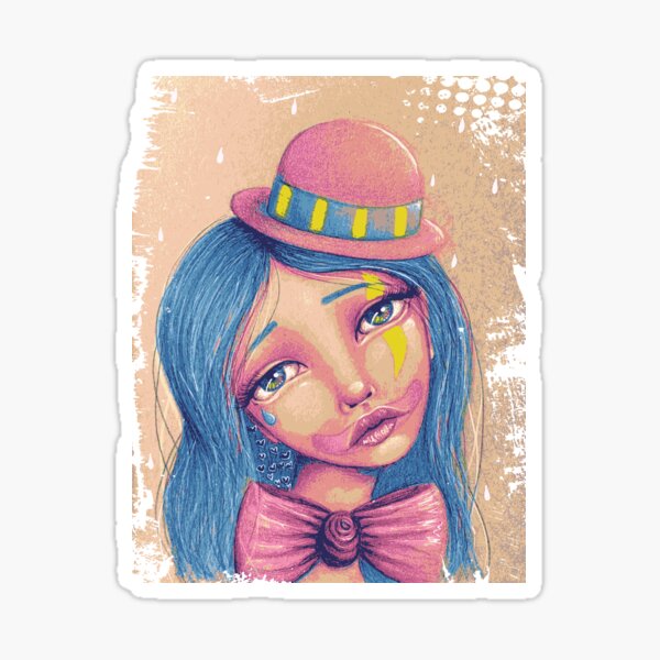 Happy on the Outside Sticker