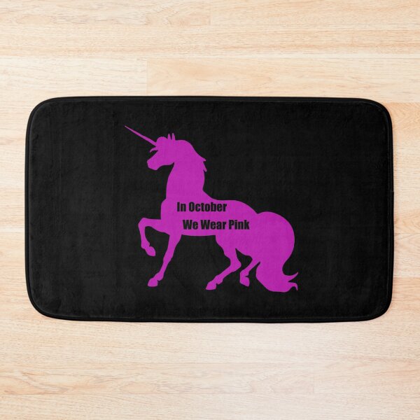 Item preview, Breast Cancer Awareness In October We Wear Pink Unicorn designed and sold by NoveltyMerch.