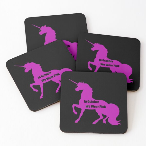 Item preview, Breast Cancer Awareness In October We Wear Pink Unicorn designed and sold by NoveltyMerch.