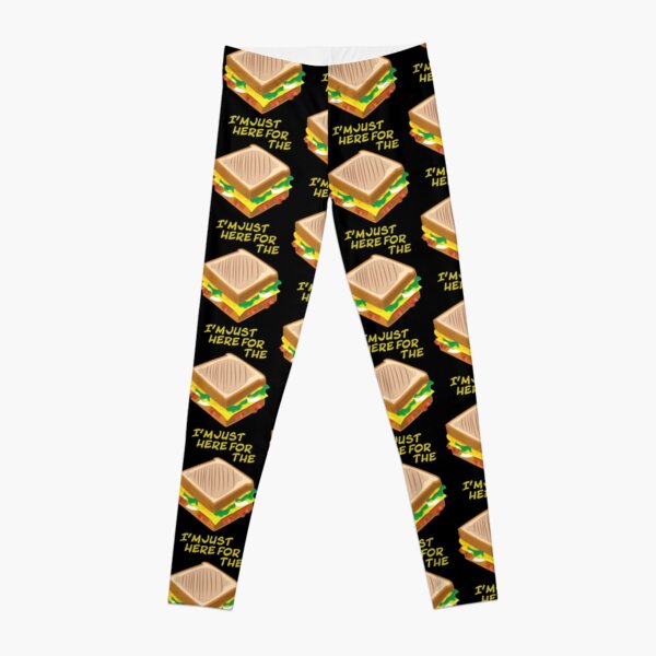 Pizza Leggings, Funny Leggings, Printed Leggings, Leggings for