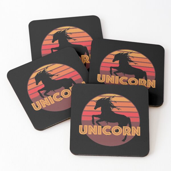 Item preview, Retro Vintage Unicorn Graphic Logo product designed and sold by NoveltyMerch.