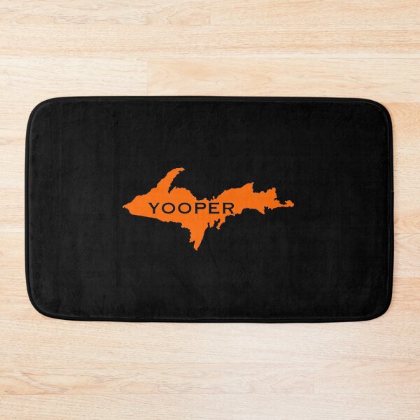 Item preview, Yooper Hunter Blaze Orange Michigan UP design designed and sold by NoveltyMerch.