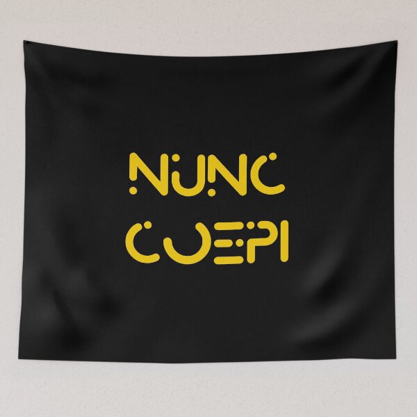 Item preview, Nunc Coepi Motivational design designed and sold by NoveltyMerch.