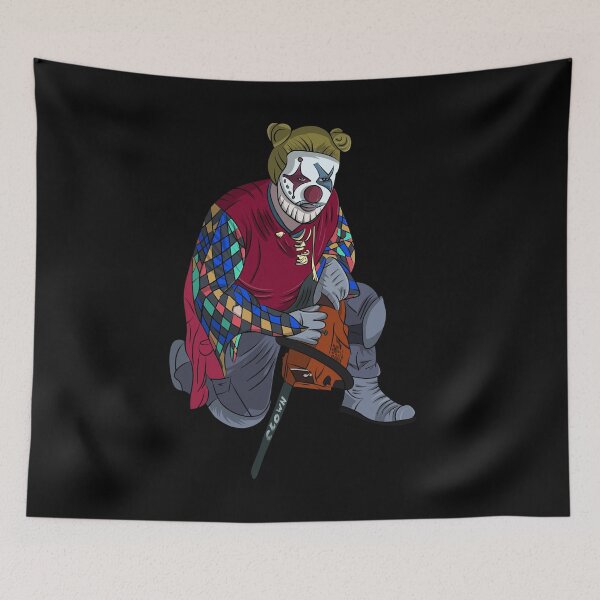 Item preview, Creepy Clown design Graphic graphic Funny Gift Boys Men and printns designed and sold by NoveltyMerch.