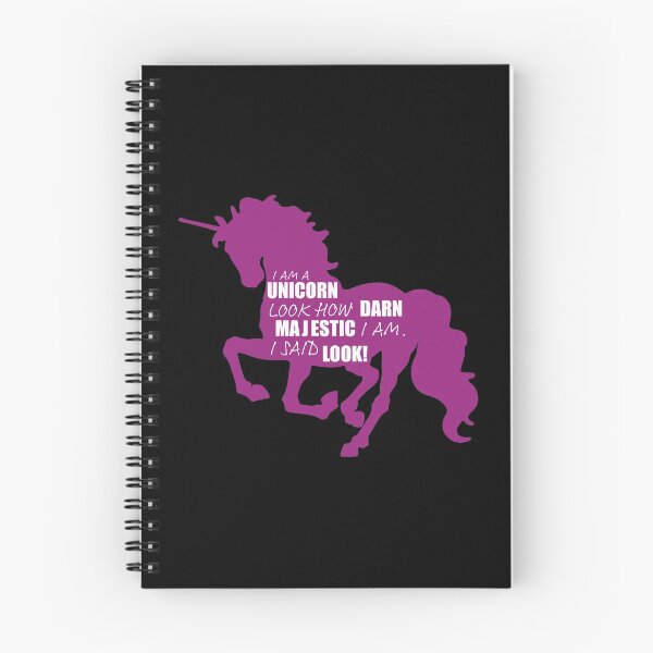 Item preview, I Am A Unicorn Look How Darn Majestic I Am. I Said Look! designed and sold by NoveltyMerch.