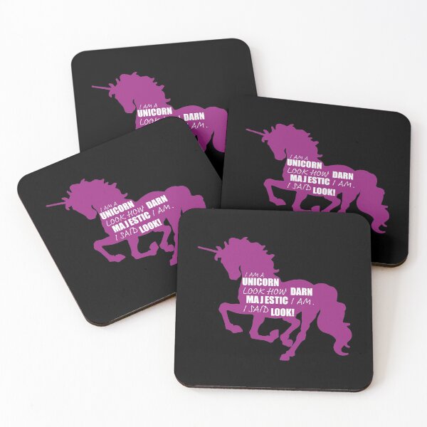 Item preview, I Am A Unicorn Look How Darn Majestic I Am. I Said Look! designed and sold by NoveltyMerch.