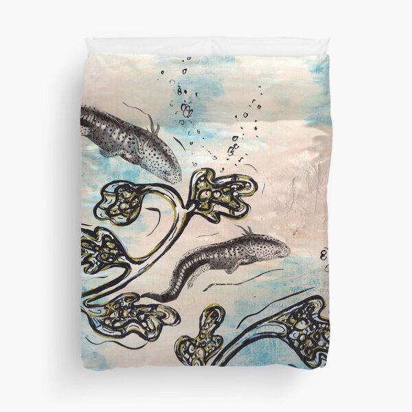 axolotls Duvet Cover