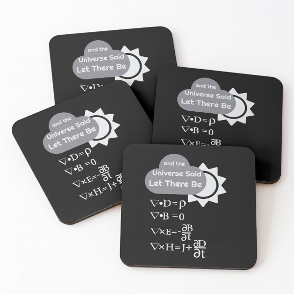 Item preview, Funny Maxwells Equations - Universe Said Let There Be Light designed and sold by NoveltyMerch.