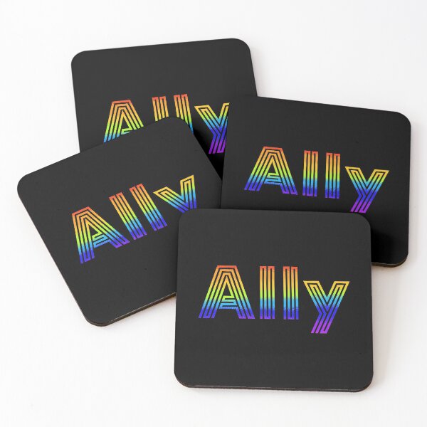 Item preview, Straight Ally design For LGBT Pride Supporters designed and sold by NoveltyMerch.