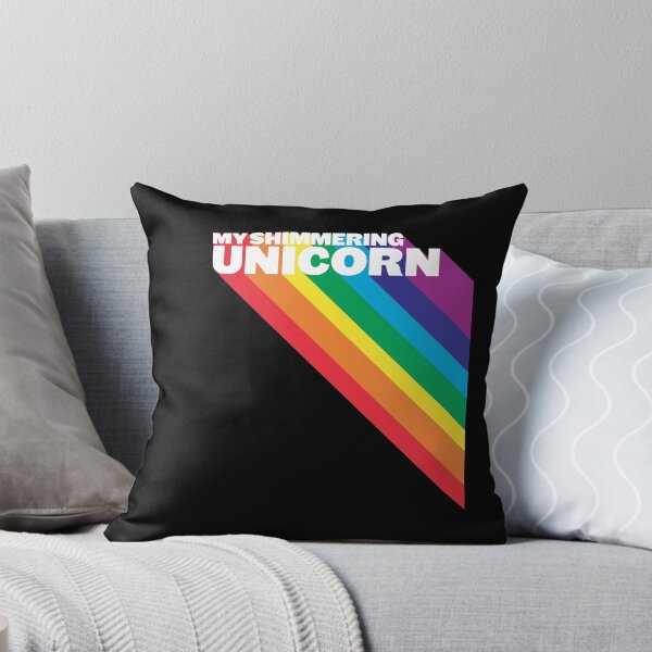 Item preview, Vintage Retro 70s 80s Style Rainbow My Shimmering Unicorn designed and sold by NoveltyMerch.