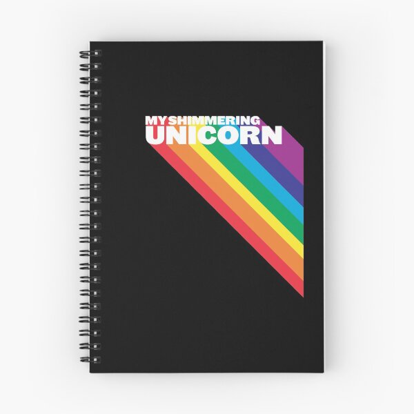 Item preview, Vintage Retro 70s 80s Style Rainbow My Shimmering Unicorn designed and sold by NoveltyMerch.