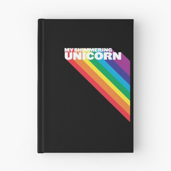 Item preview, Vintage Retro 70s 80s Style Rainbow My Shimmering Unicorn designed and sold by NoveltyMerch.