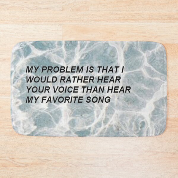 Item preview, I Would Rather Hear Your Voice designed and sold by ariahgraphics.