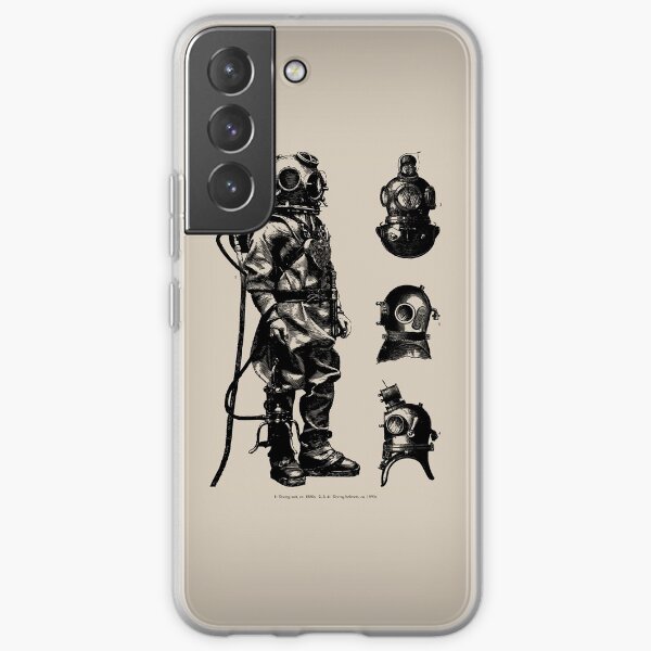 Vintage Deep Sea Diver | Nautical | Samsung Galaxy Soft Case