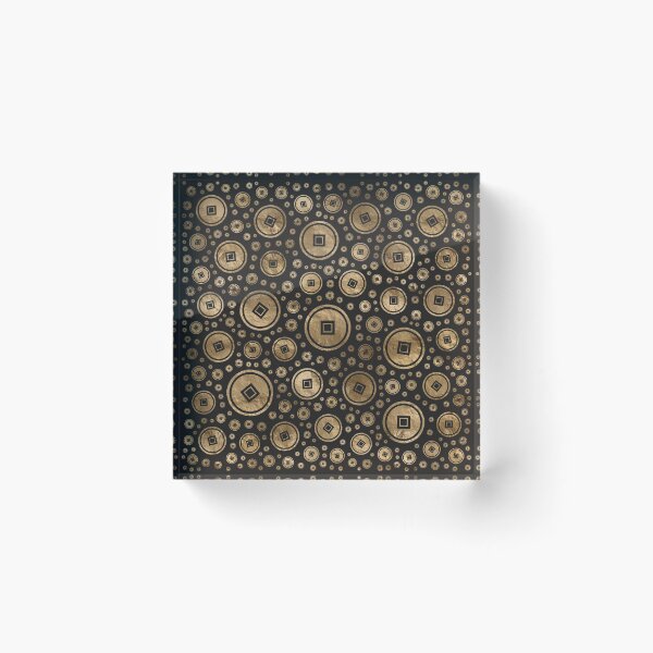 Item preview, Chinese coins pattern designed and sold by k9printart.