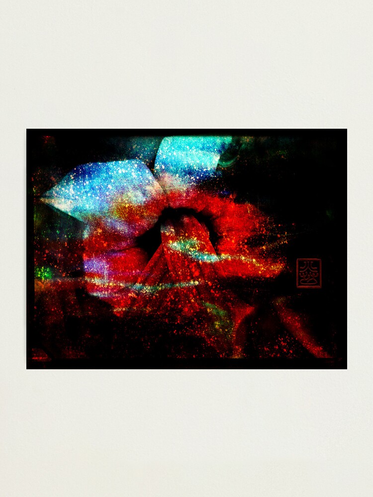 Alternate view of Plant Love - Abstract 3D Photographic Print
