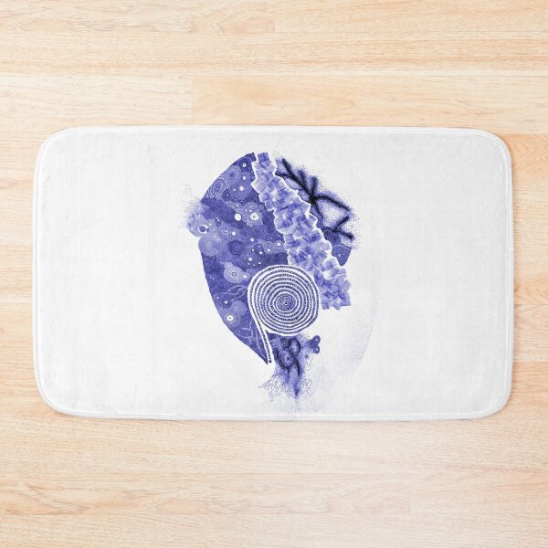 Item preview, Carrickalinga Sands Blue Ink designed and sold by TripodDogShop.