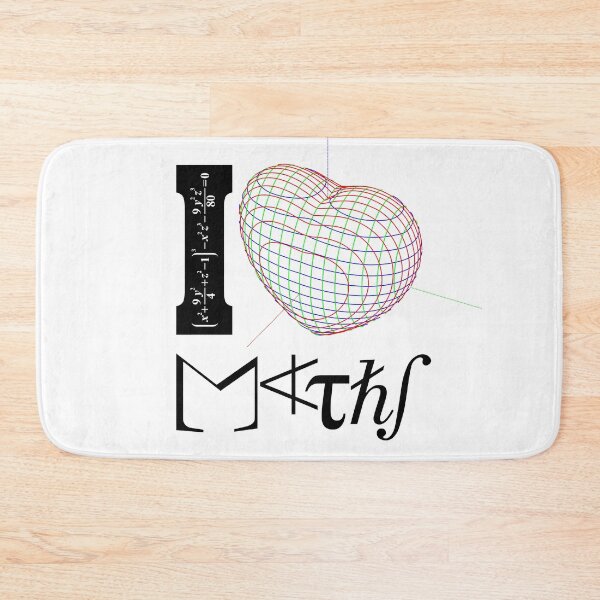 Item preview, I (love) Maths designed and sold by tudi.