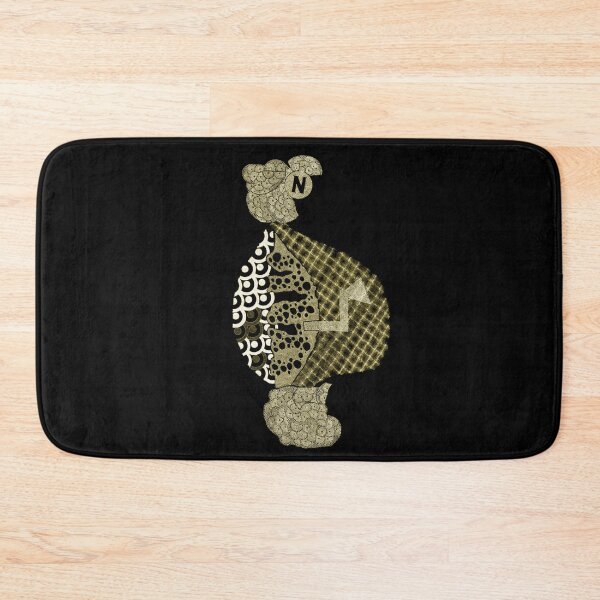 Item preview, Carrickalinga Map 3 Midnight Gold designed and sold by TripodDogShop.