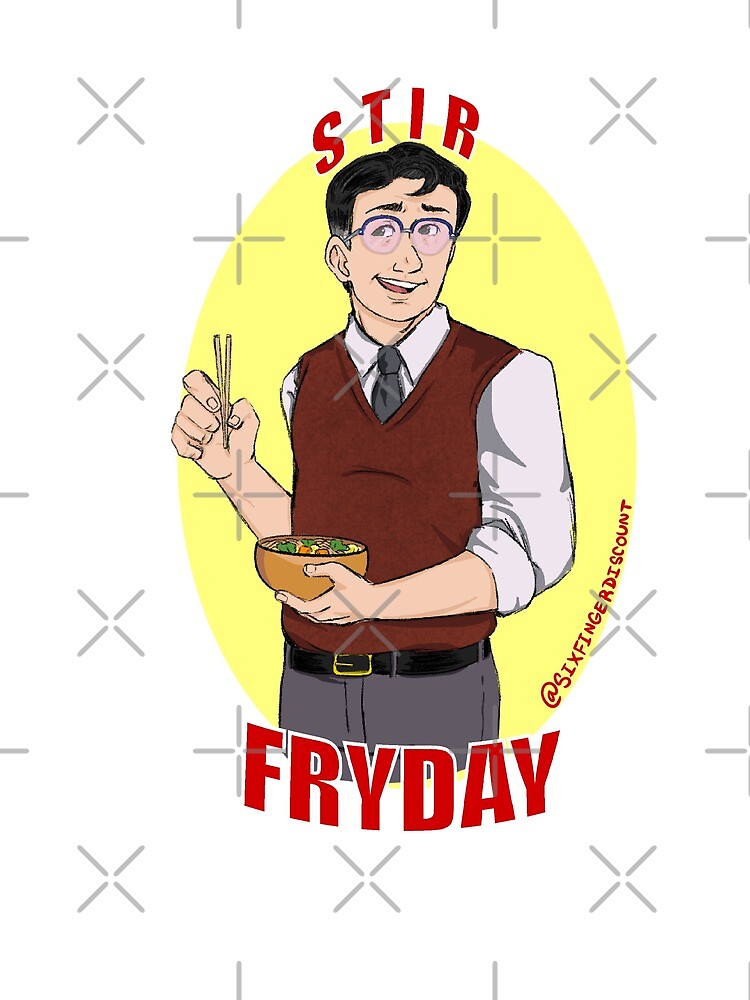 Cyril Figgis- Stir Fryday | Greeting Card