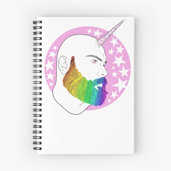 Item preview, Bearnicorn Rainbow pink magic designed and sold by RobskiArt.
