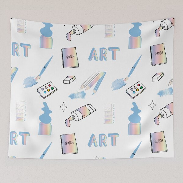 Item preview, Pastel Rainbow Art School Subject Pack designed and sold by The-Goods.