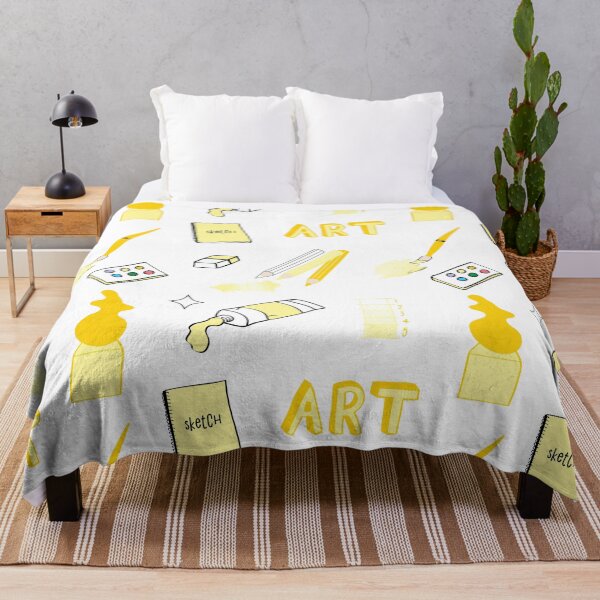 Item preview, Paquete de pegatinas de tema de escuela de arte amarillo designed and sold by The-Goods.