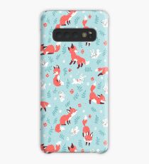 Fox and Bunny Pattern Case/Skin for Samsung Galaxy