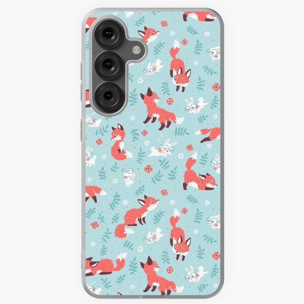 Item preview, Fox and Bunny Pattern designed and sold by freeminds.