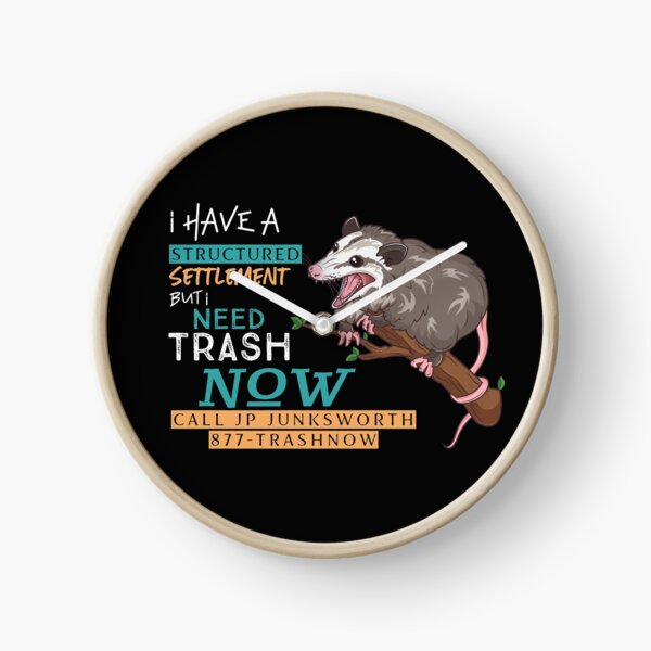 Funny Possum Meme Clock
