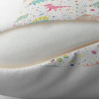 Alternate view of Dinosaur Pattern Floor Pillow
