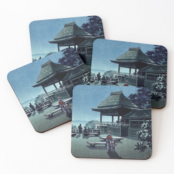 Item preview, Moon at Ishiyama Temple by Tsuchiya Koitsu designed and sold by ArtExpression.