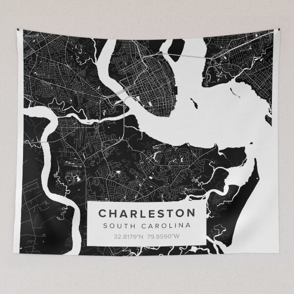 Artikelvorschau, Charleston Karte entworfen und verkauft von Kara515.