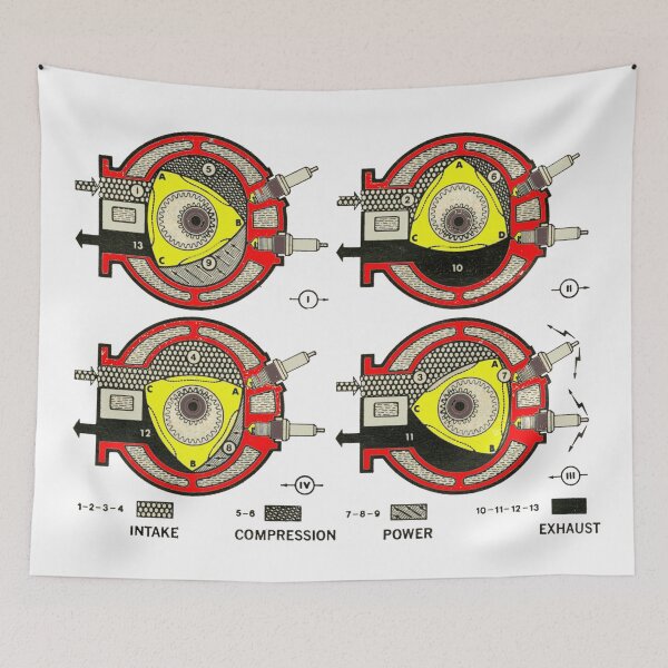 Item preview, The Wankel Rotary Engine  designed and sold by taspaul.