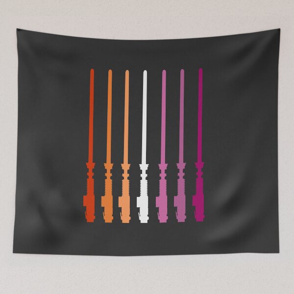 Item preview, New Lesbian Pride Sabers designed and sold by biquid art.