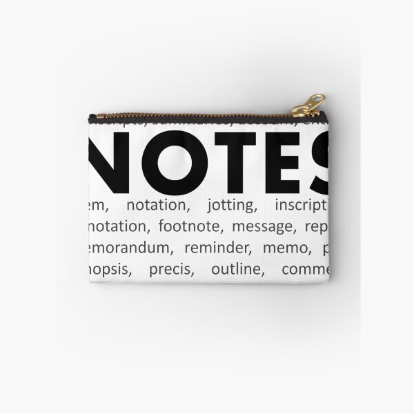 Item preview, Notes! designed and sold by SuperNebula.